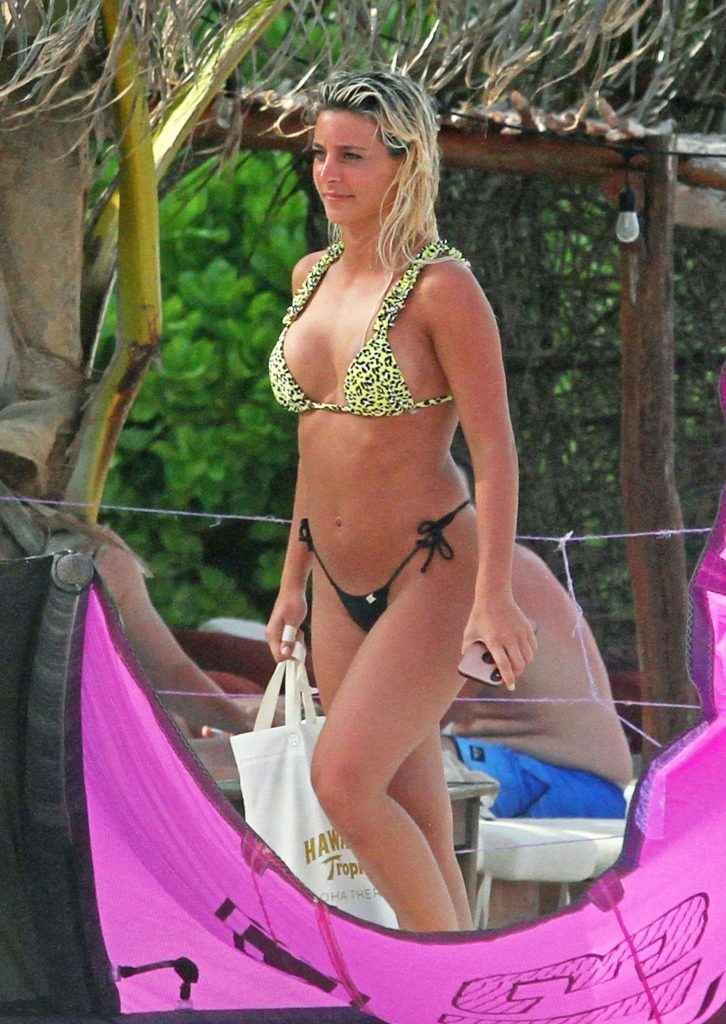 Solci Perez en bikini à Tulum