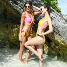 Victoria Justice en bikini aux Bermudes