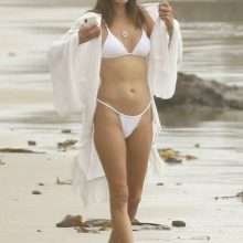 Alessandra Ambrosio en bikini à San Diego