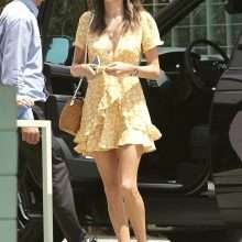 Alessandra Ambrosio dans une robe légère à Santa Monica