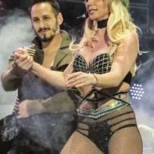 Britney Spears les fesses à l'air en concert à Scarborough
