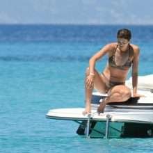 Garbine Muguruza en bikini à Ibiza