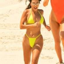 Kourtney Kardashian en bikini au Mexique