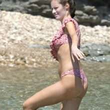 Marica Pellegrinelli en bikini à Mykonos