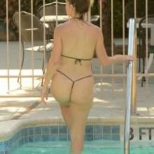 Rena Riffel en bikini string à Los Angeles