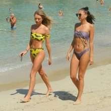 Georgia Harrison en bikini à Ibiza