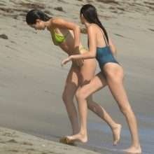 Kendall Jenner en bikini à Malibu