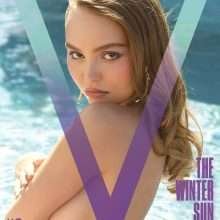 Lily-Rose Depp seins nus dans V Magazine