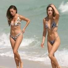 Chelcie May et Melodie de la Fe en bikini à Miami