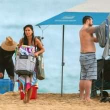 Nicole Sherzinger en bikini à Hawaii