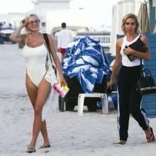 Caroline Vreeland en maillot de bain à Miami