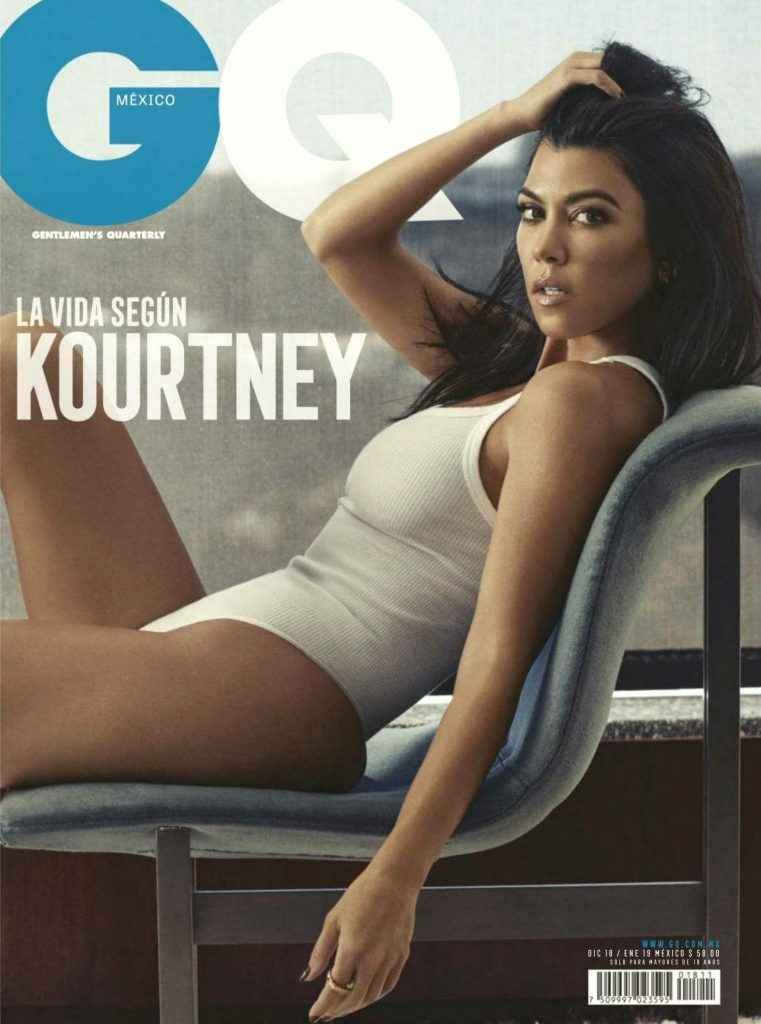 Kourtney Kardashian nue dans GQ