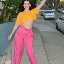 Natasha Blasick sans soutien-gorge à Beverly Hills