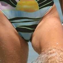 Simone Kessel en maillot de bain à Sidney
