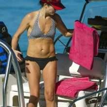 Andrea Corr en bikini à La Barbade