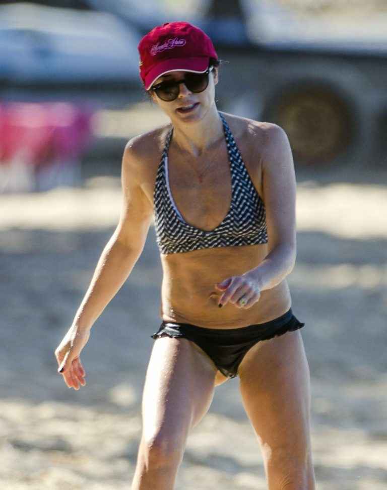 Andrea Corr en bikini à La Barbade