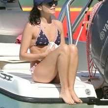 Andrea Corr toujours en bikini à La Barbade