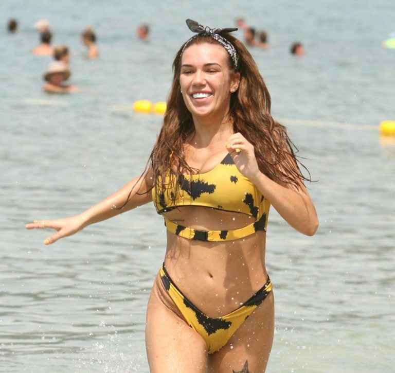 Imogen Townley en bikini en Thaïlande