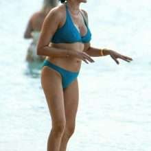 Lauren Silverman en bikini à La Barbade