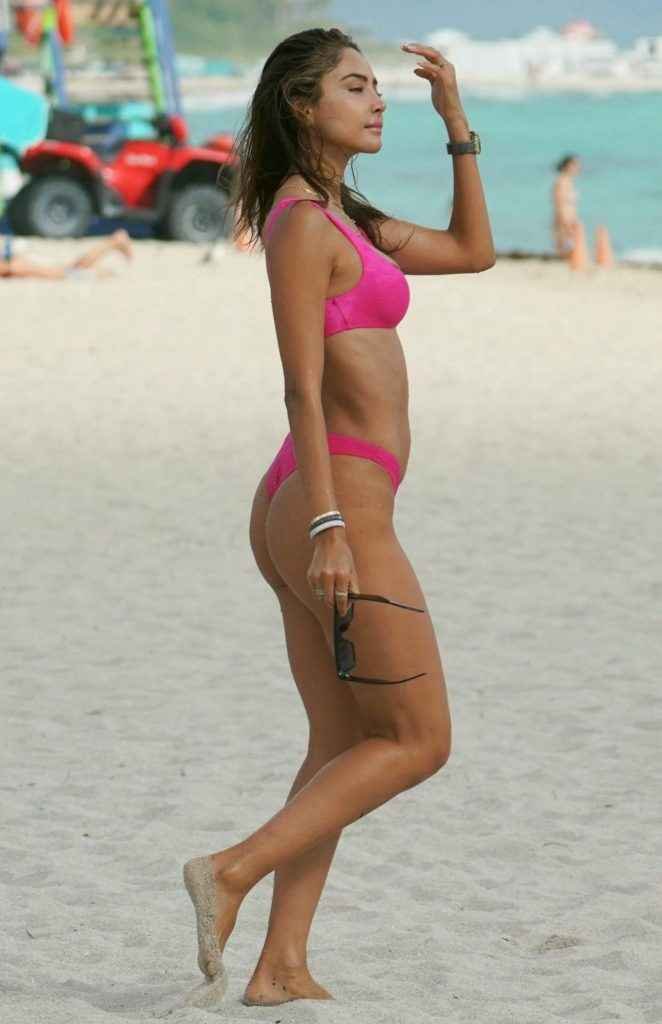 Patricia Contreras en bikini à Miami