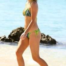 Georgia Toffolo en bikini à La Barbade