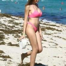 Jasmine Tosh en bikini à Miami