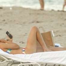 Eugénie Bouchard en bikini à Miami Beach