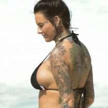 Gemma Lucy en bikini à Bondi Beach