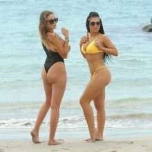 Katie Salmon et India Jennings en bikini au Cap-Vert