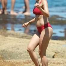 Laura Byrne en bikini à Sydney