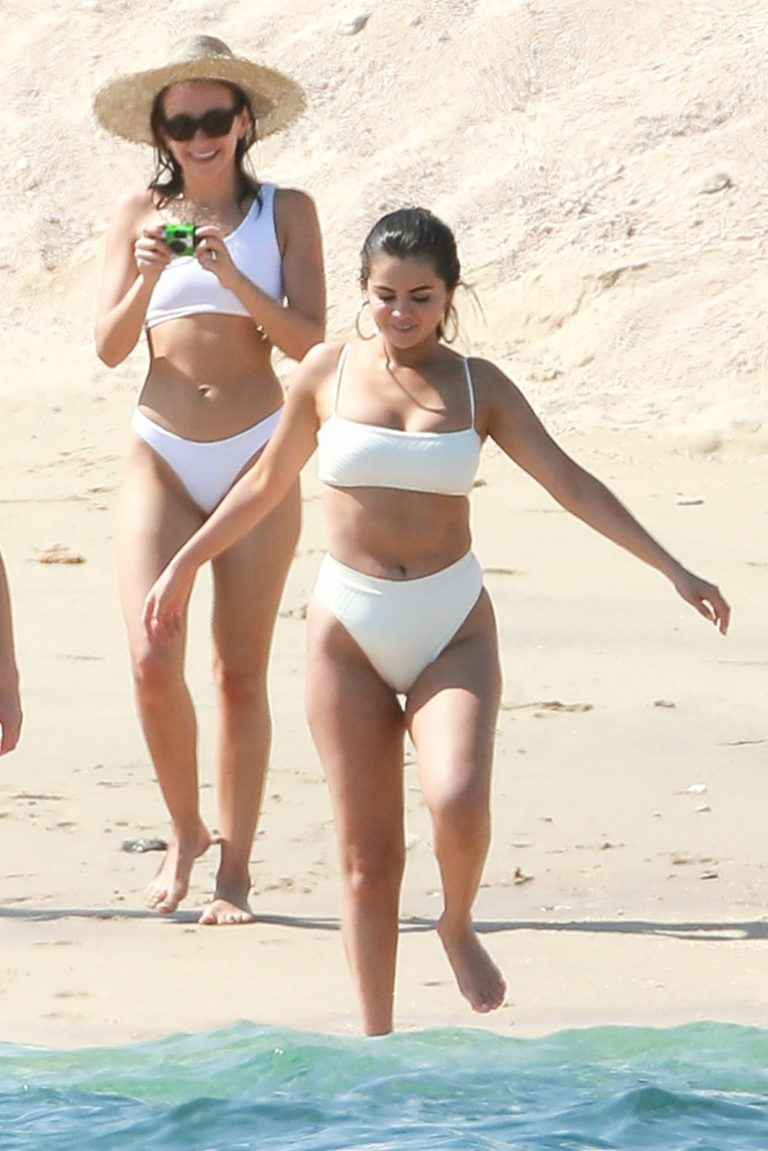 Selena Gomez en bikini au Mexique