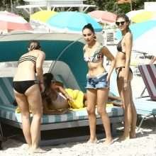 Devon Windsor en bikini à Miami