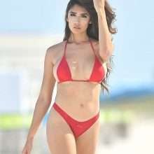 Diana Vazquez en bikini à Miami Beach