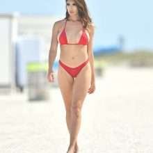 Diana Vazquez en bikini à Miami Beach