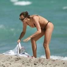 Irina Shayk en bikini à Miami