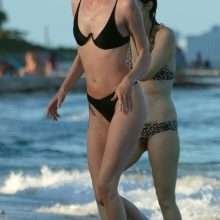 Marie Martin en bikini à Miami