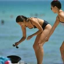 Jamie Chung en bikini à Miami