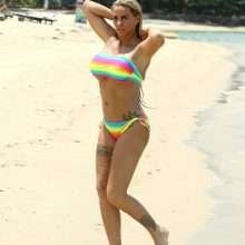Katie Price en bikini en Thaïlande
