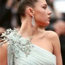 Adèle Exarchopoulos lors de la première de "Sibyl" au Festival de Cannes