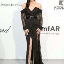 Adriana Lima au gala amFar à Cannes