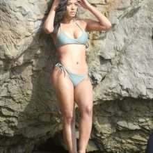 Christina Milian en bikini à Malibu