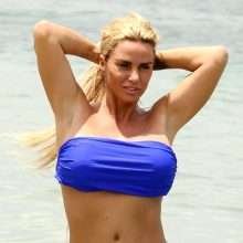 Katie Price en bikini en Turquie