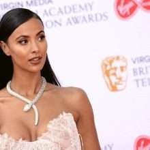 Maya Jama ouvre le décolleté aux British Academy Television Awards