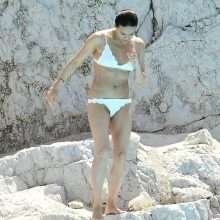 Michelle Rodriguez en bikini à l'Eden Roc