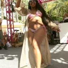 Ashanti en bikini pour un concert à Las Vegas