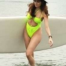 Blanca Blanco dans un mini maillot de bain à Marina Del Rey