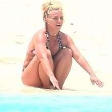 Britney Spears en bikini aux Bahamas