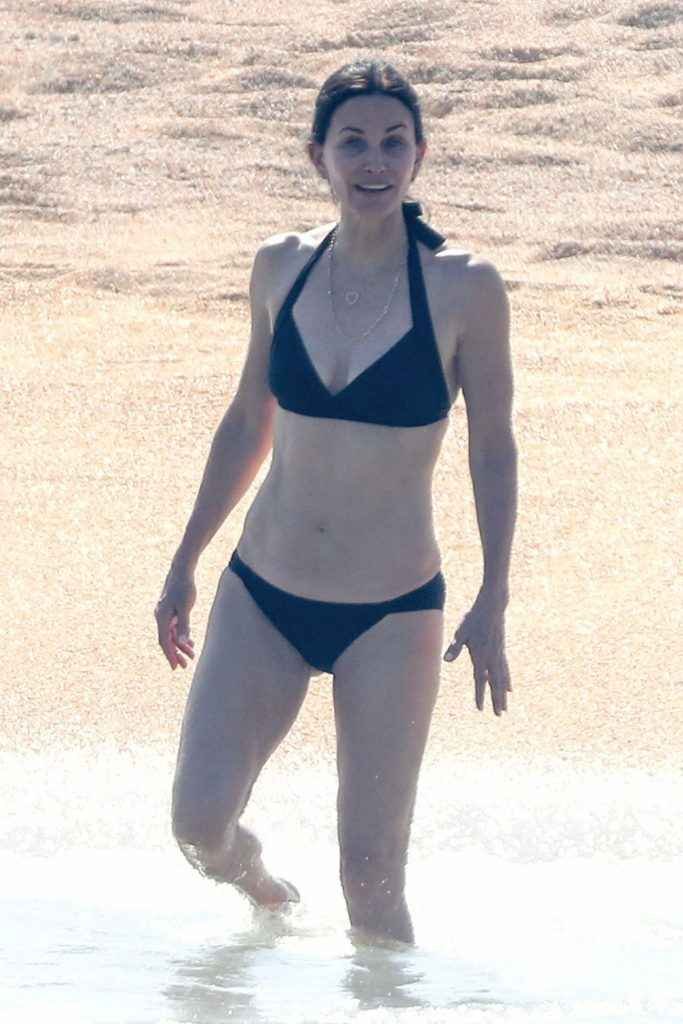 Courtney Cox et Jennifer Aniston en bikini