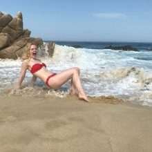 Elle Fanning en bikini au Mexique