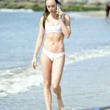 Imogen Leaver en bikini à Santa Monica